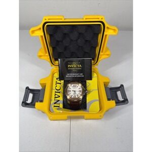 Invicta - VENOM - Diamond‎ EDITION  Swiss 515  Cream Dial - 52 Stones mens watch